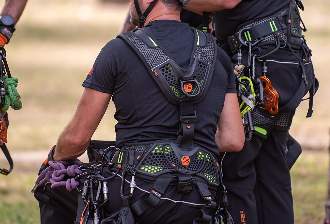 Fall protection equipment for working at height