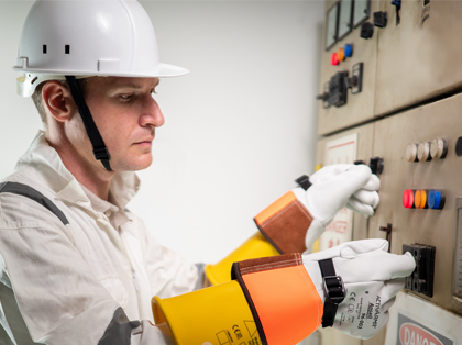 Get electric, use a modern electrician's glove!