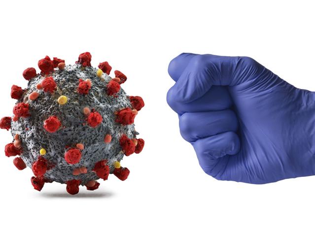 Reuse your gloves by cleaning them