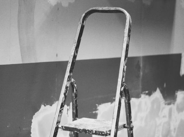 There are rules on how to work from ladders. Read more about them here.