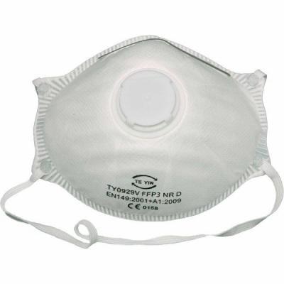 Flere Brands - Dust mask P3 with valve - Dustmasks