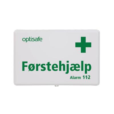 Optisafe - Førstehjælpskasse Hvid - Firstaid kits