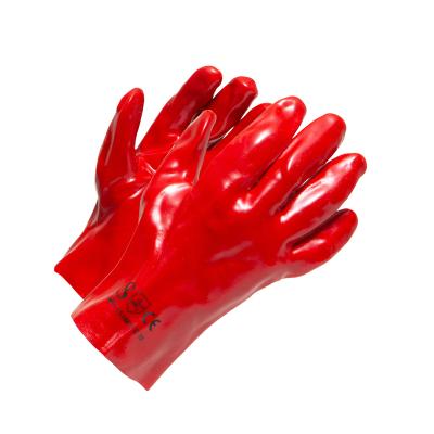 by Stennevad - Red PVC glove short - Industrial